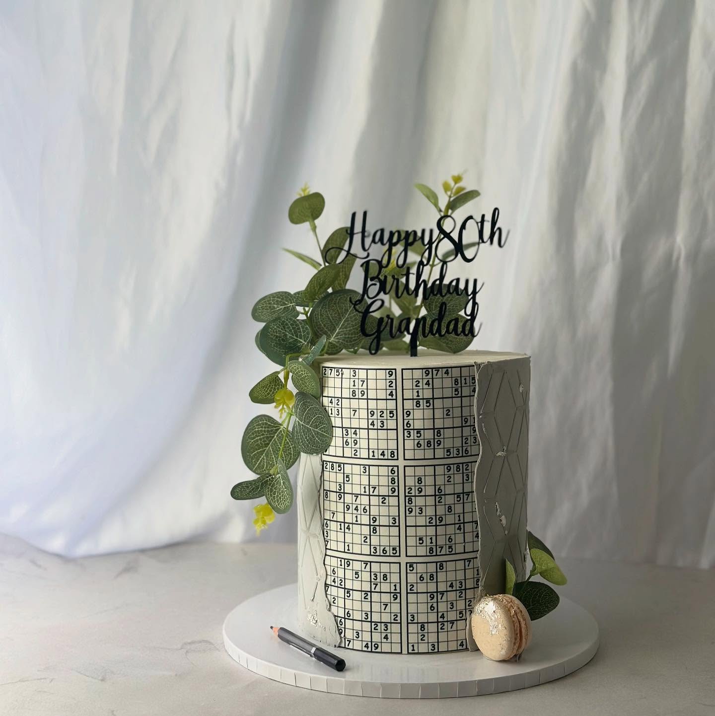 Birthday cake design 17